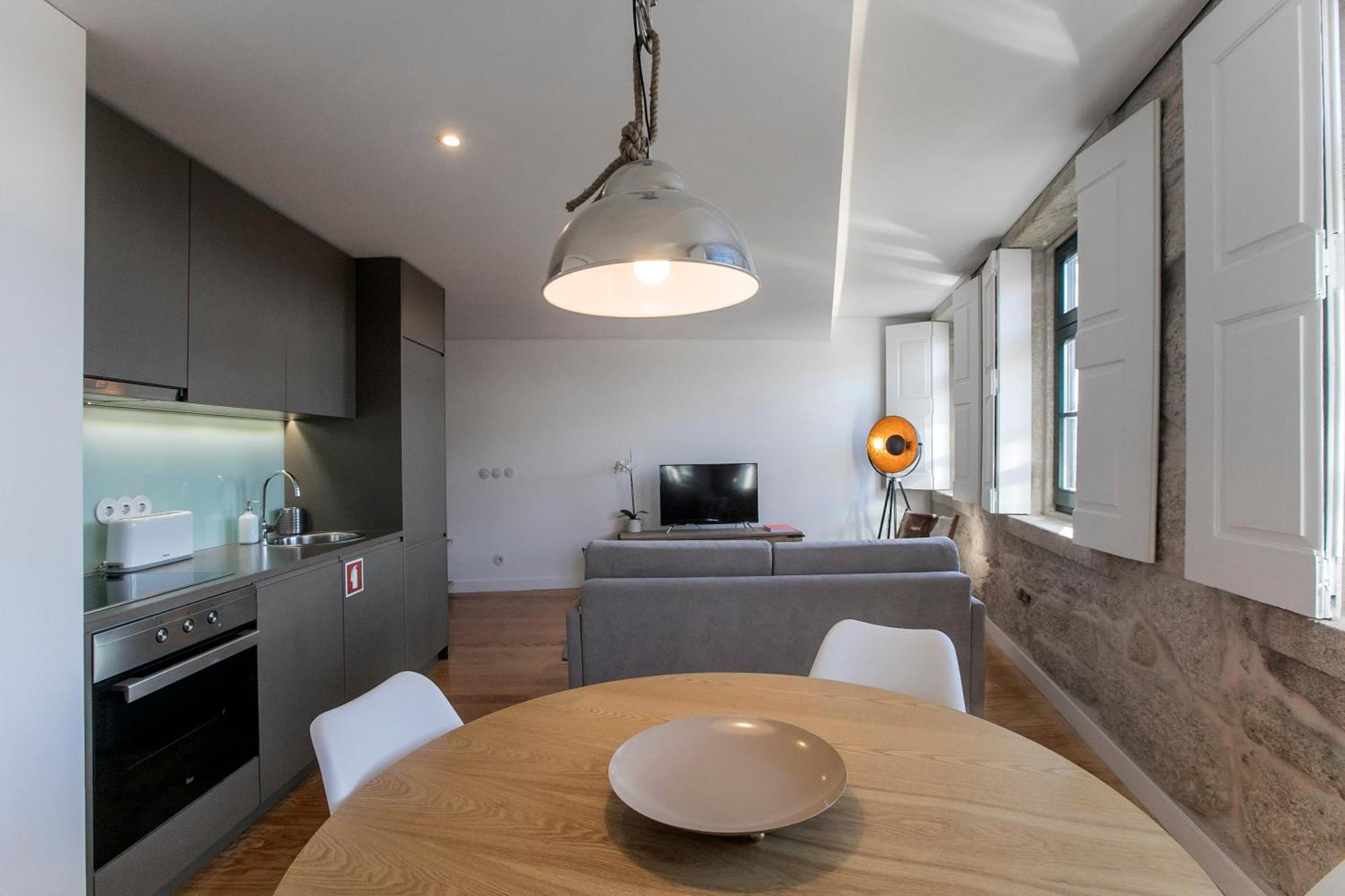 Modern 18Th Century Flat Leilighet Porto Eksteriør bilde